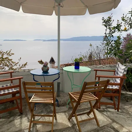 公寓 Bouzouki Panoramic Sea-view Klíma