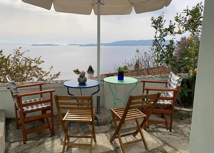 Apartament Bouzouki Panoramic Sea-view Klíma